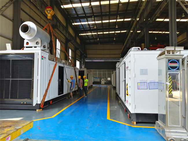 γεννήτρια & CHP 6 δύναμης 1200 KW LNG/CNG